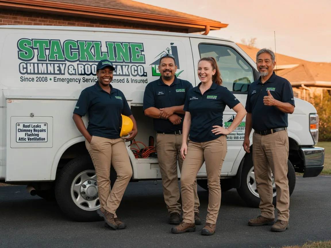 Chimney flashing repair company in Larose, LA